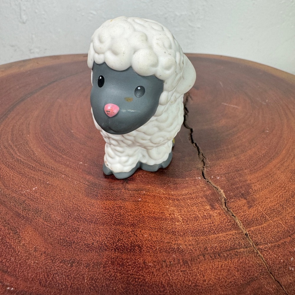 Fisher Price Little People White Nativity Easter Farm Sheep‎ #2